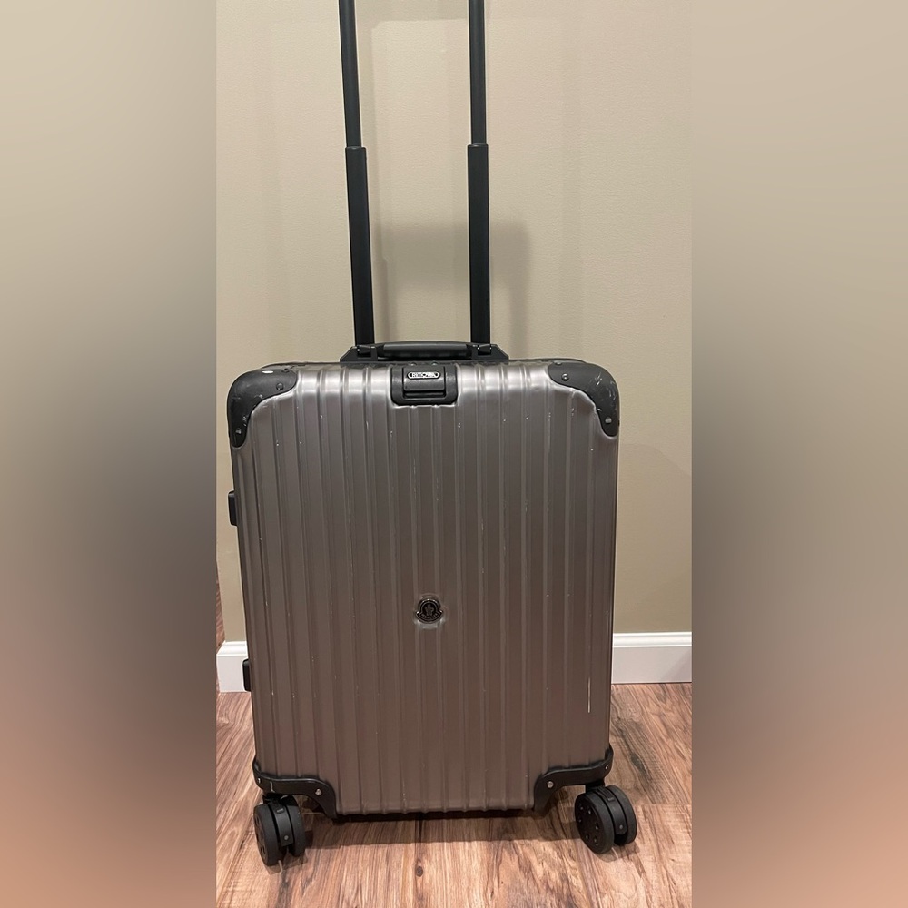 RIMOWA x Moncler Gray Suitcase